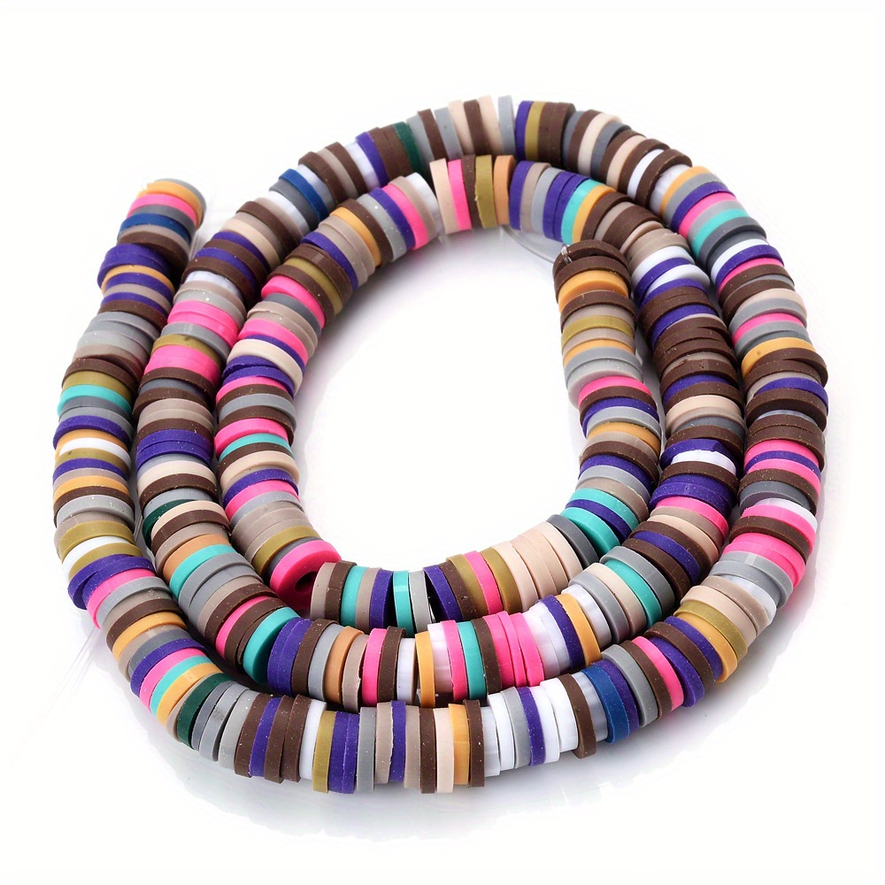 Polymer Clay Beads for Making Jewelry - Colorful Chips